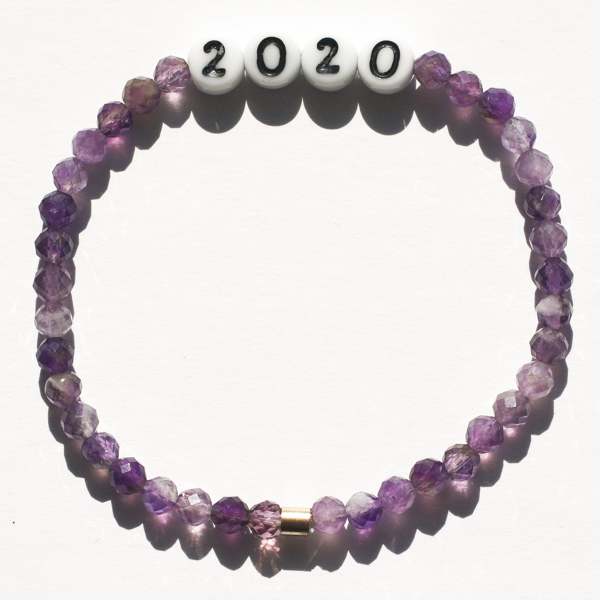2020 bespoke bracelet in amethyst