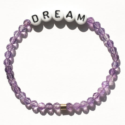 DREAM bracelet in amethyst