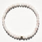 Rose Quartz stones-only bracelet