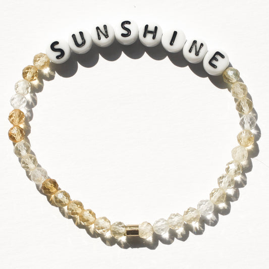 SUNSHINE bracelet in citrine
