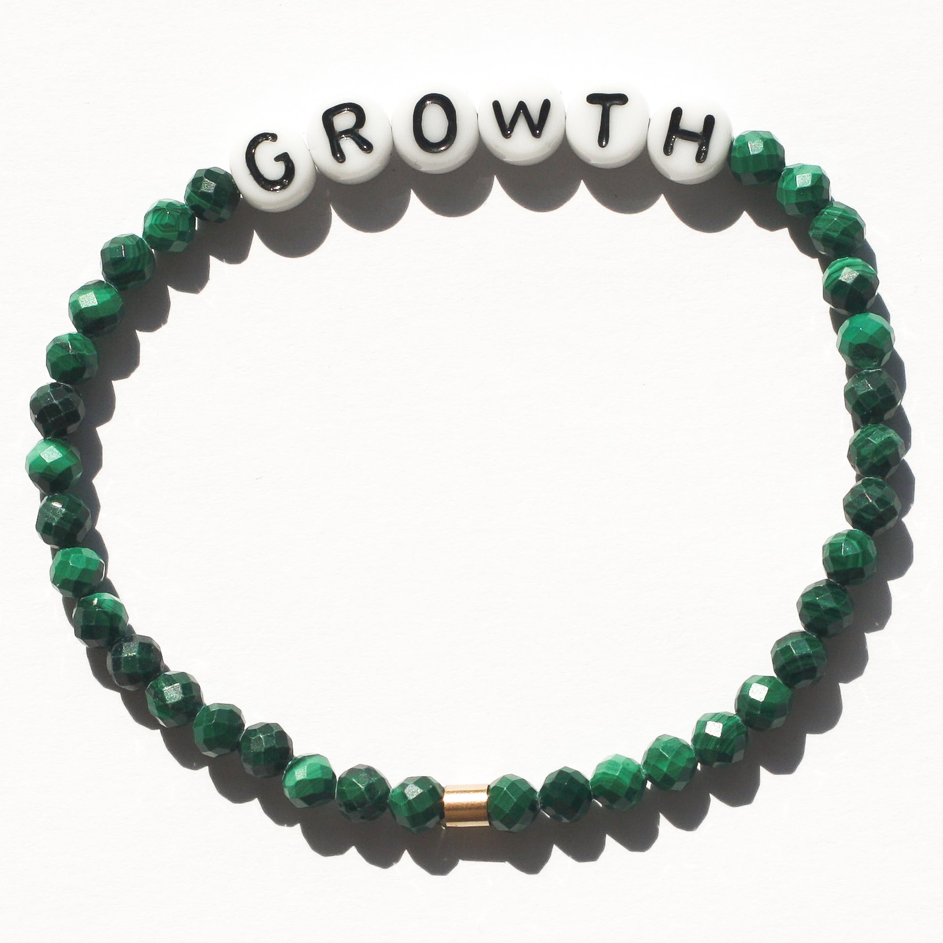 GROWTH bracelet in malachite