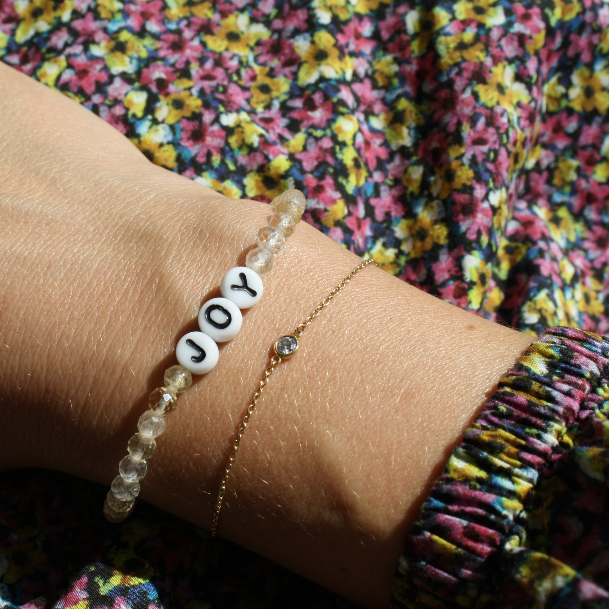 JOY bracelet in citrine