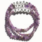 TOUCH THE STARS bespoke bracelet in amethyst