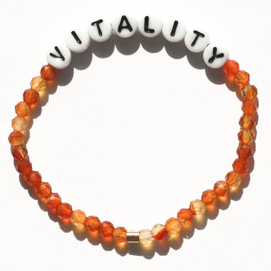 VITALITY bracelet in carnelian